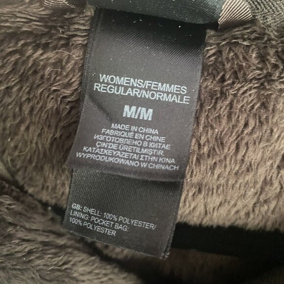 The North Face Osito‎ Brown Fleece Full Zip Jacket Coat - Picture 4 of 5